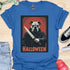 Halloween - V1 - Retro Bulldog T-Shirt